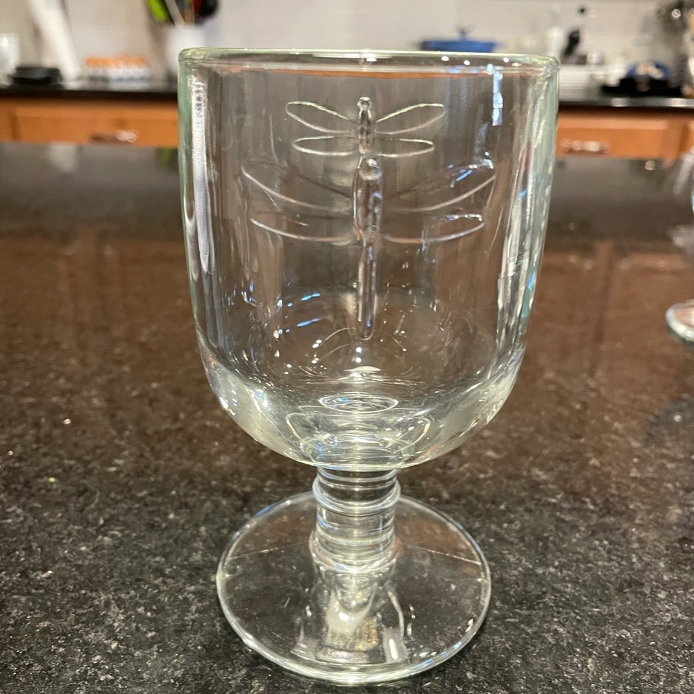 La Rochere dragonfly glasses